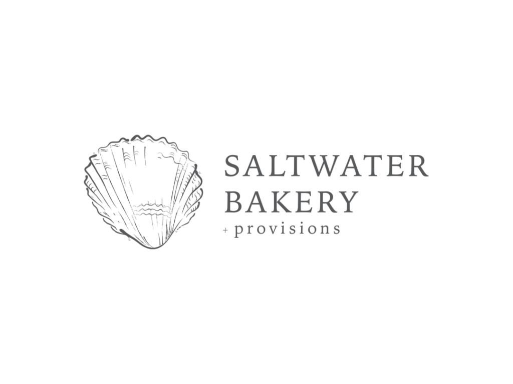 A seashell with the text, 